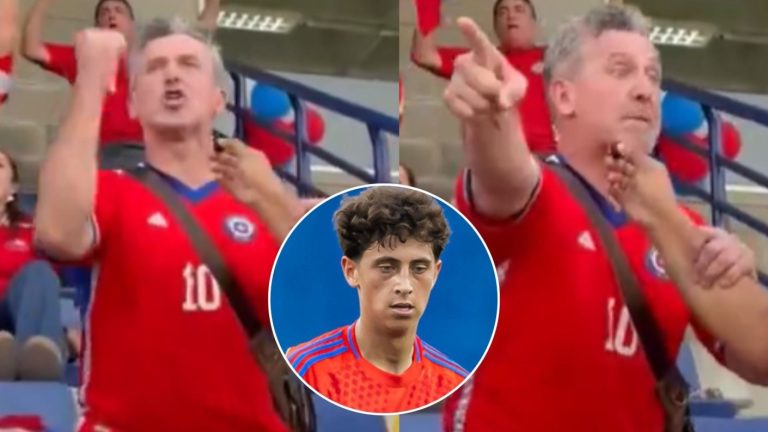“Es mi hijo”: Padre de Zidane Yáñez estaba en plena entrevista cuando su hijo marcó ante Argentina