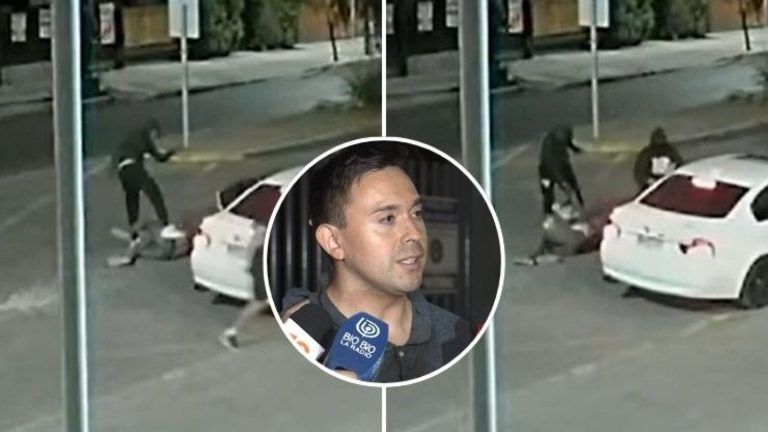 VIDEO | Concejal de Estación Central sufrió encerrona en Maipú: Hasta lo patearon en el suelo