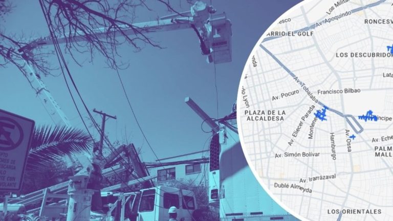 Corte de luz en 5 comunas de la RM: Revisa acá los horarios y el mapa de zonas afectadas