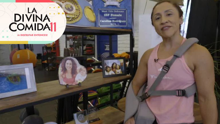 ¡Digno de una campeona mundial! “Krespita” Rodríguez y su increíble gimnasio de boxeo