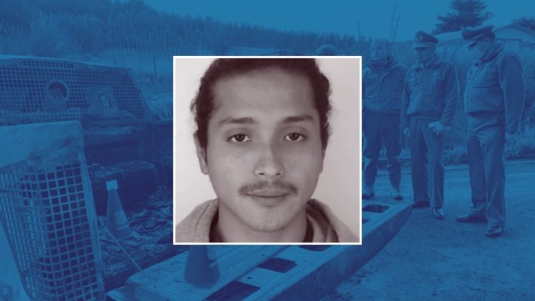 Tomás Antihuen quedó en prisión preventiva por el triple homicidio de Carabineros en Cañete