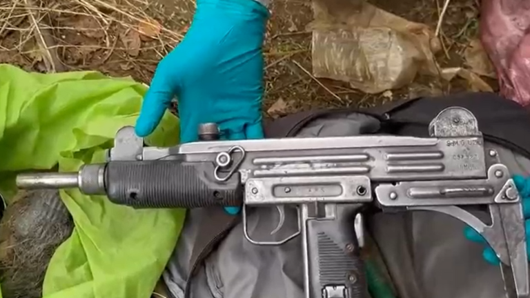 Fiscal confirma incautación de una subametralladora en arresto de Tomás Antihuen en Cañete