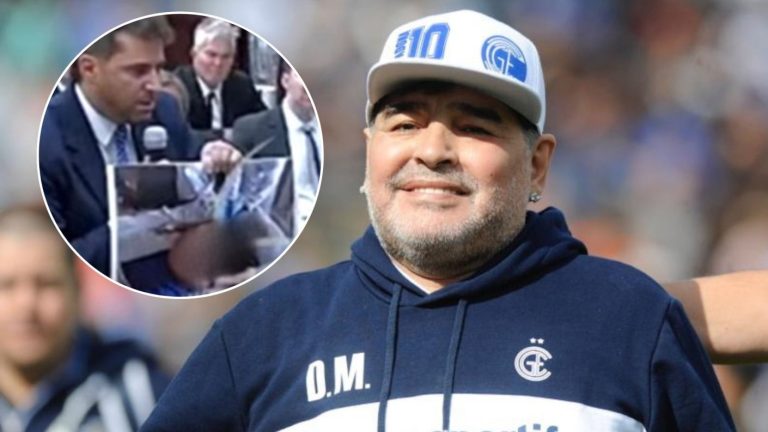 Juicio por muerte de Maradona: Fiscal mostró inédita foto del día que murió el ex futbolista