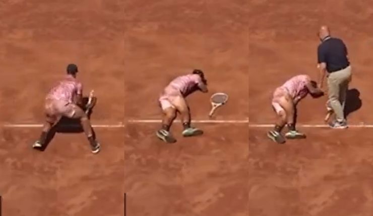 Preocupación en el Challeger de Santiago: Tenista argentino se desplomó dos veces en pleno partido