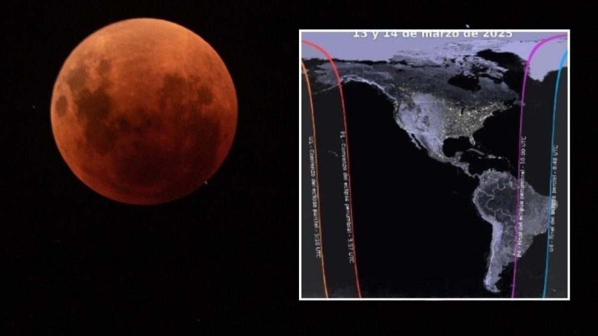 Eclipse lunar total 2025: ¿Dónde se verá la Luna de Sangre en Chile ...