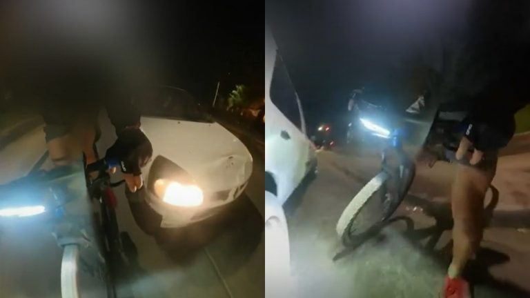 Reapareció banda criminal: Atropellan a ciclista en Maipú para robar su bicicleta