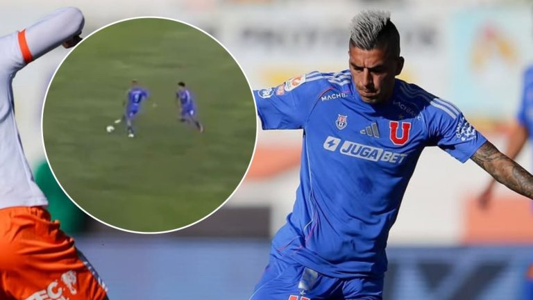 Se hizo viral: La insólita jugada de Leandro Fernández en derrota de la U ante Cobresal