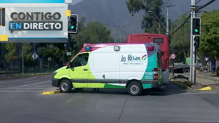 Fatal accidente en La Reina: Funcionaria municipal es atropellada por bus Red mientras cruzaba con luz verde