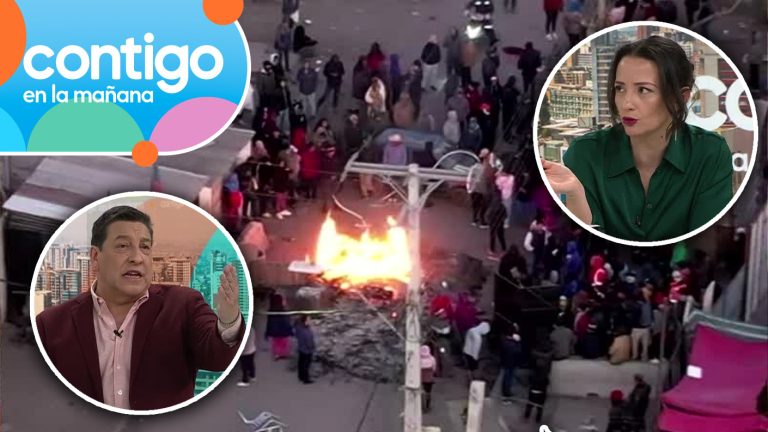 “Sienten que tienen estatus especial”: Panel de Contigo en la Mañana criticó actuar de habitantes de toma