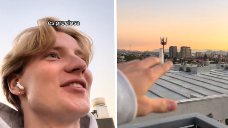 Modelo holandés de visita en Chile quedó impresionado con la cordillera de los Andes: “Absolutamente magnífico”