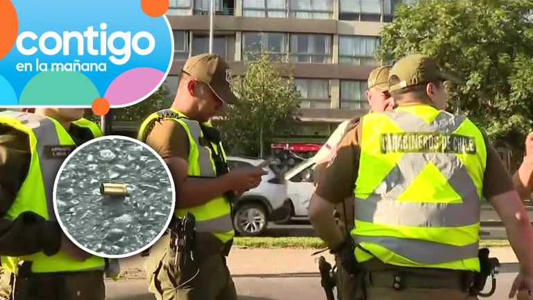 Carabinero disparó a motorista que intentó atropellarlo: Quiso evitar fiscalización