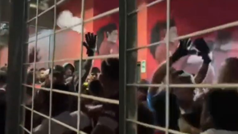 Volaron botellas y bolsas de hielo: Batalla campal en La Portada tras caliente clásico entre La Serena y Coquimbo