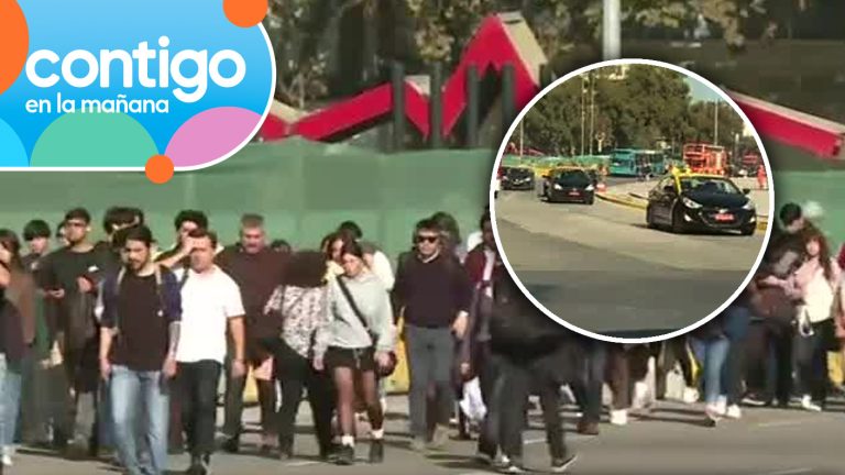 “Se aprovechan”: Pasajeros indignados por incremento de tarifa de taxis tras falla del Metro