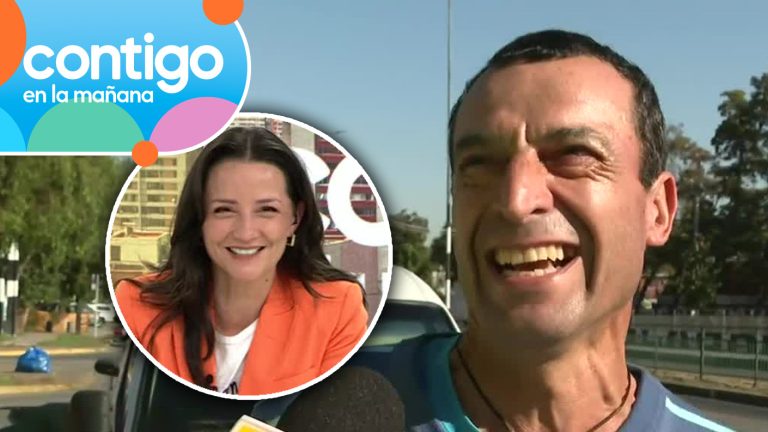 ¡Con invitación incluida! Ciclista hizo sonrojar a Andrea Arístegui tras confesar su admiración en vivo