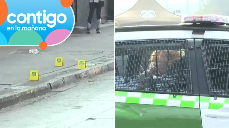 Mujer fue detenida por intervenir en escena del crimen en Estación Central: Pateó evidencia