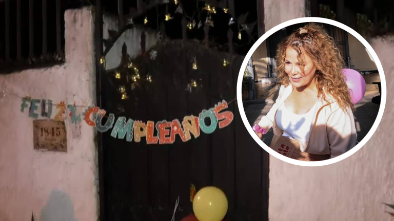Vecinos sorprendieron a Cathy Barriga con celebración de cumpleaños tras salir de la cárcel