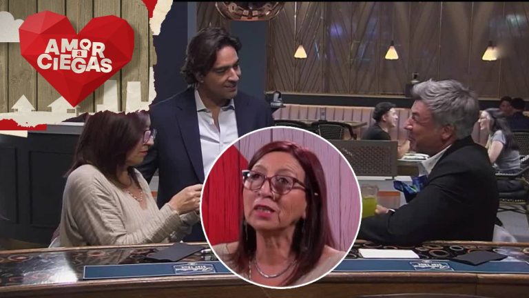 ¡SE PUSO NERVIOSA! Madre de cita en Amor a Ciegas “se tiró al dulce” con Yann Yvinn