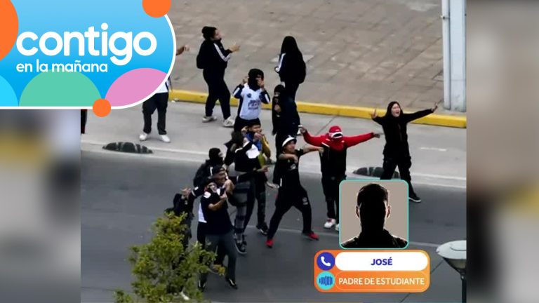 Papá reconoció a su hija en manifestación por Colo Colo: Se enteró en vivo por Contigo en la Mañana y esta fue su reacción