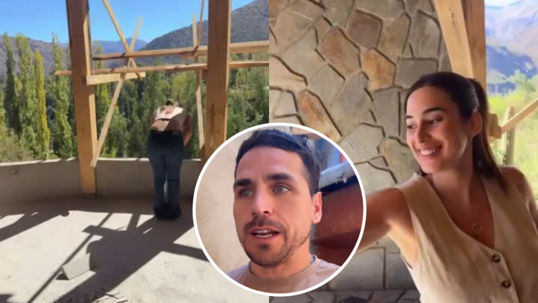 Pangal adelanta avances en remodelación de su casa con Melina Noto: “Ahí va la cuna”