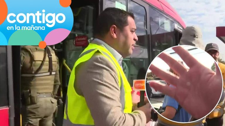 “Pero tranquilo, amigo”: Notero de Contigo en la Mañana tuvo tenso encontrón durante fiscalización