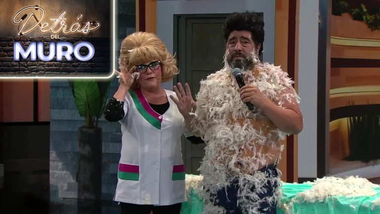 ¿Volvió Tutu Tutu? Bonifacio se sometió a un emplumado tratamiento en Detrás del Muro