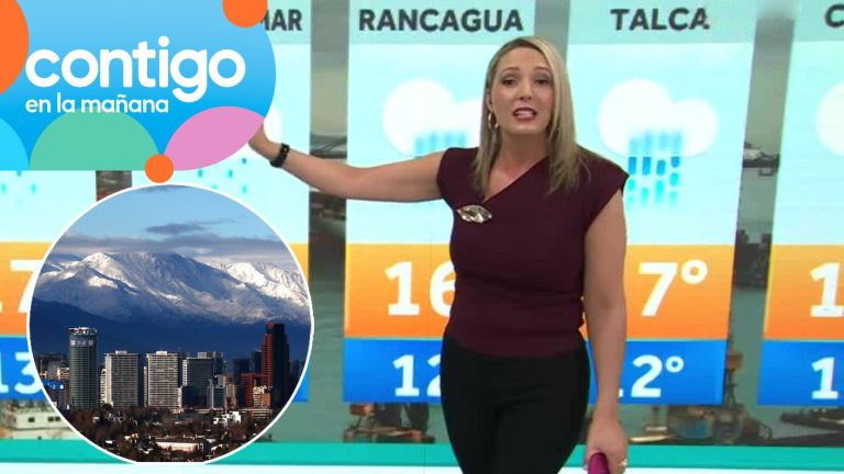 ¿Caerá nieve sobre la capital? Allison Göhler anticipó posible evento meteorológico en sector cordillerano