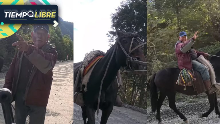 Noble gesto de turista italiano con arriero chileno en la Patagonia emocionó en redes sociales
