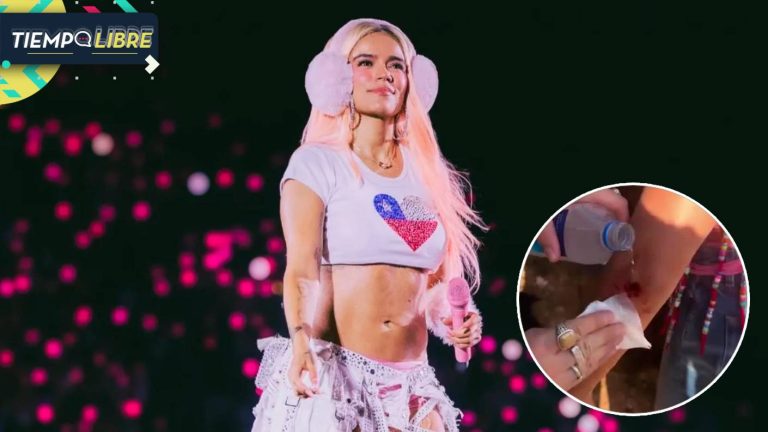 Karol G sufrió aparatoso accidente en sus vacaciones en Jamaica: Tiene notorias heridas en codo y espalda