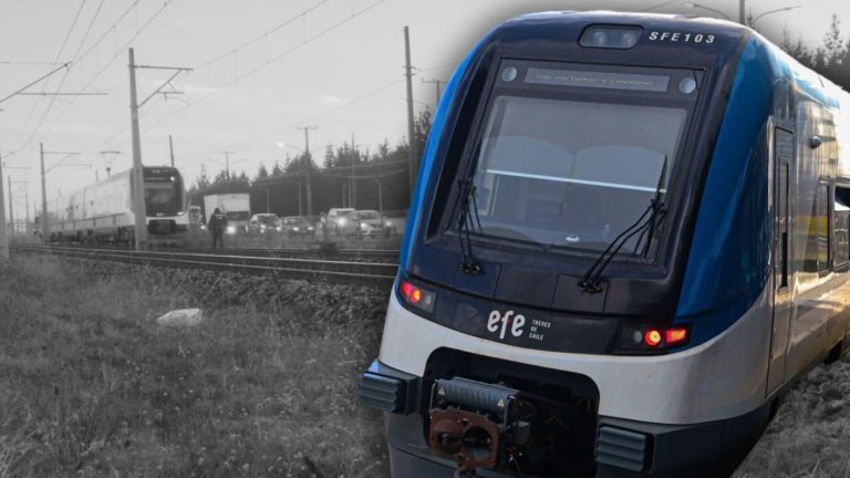 Iba a su trabajo: Lo que se sabe del fatal atropello de Biotren a peatón en San Pedro de la Paz