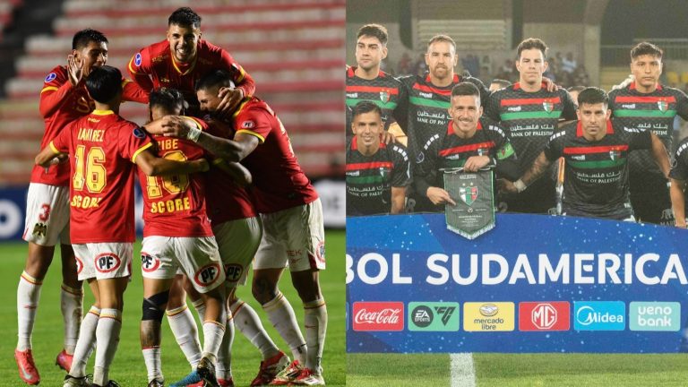 Copa Sudamericana: Unión Española rescató importante punto en Bolivia y Palestino no pudo en Ecuador