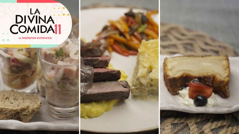 Platos de campeones: Estas son las recetas que Coca Mendoza preparó en La Divina Comida