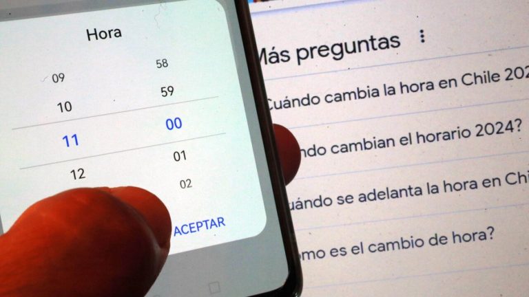 Recuerda revisar tu reloj: Esta es la HORA OFICIAL en Chile