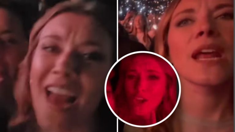Eliminó un video: Carla Jara realizó polémicas publicaciones en concierto de Shakira