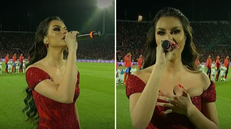 “Lo necesitaba”: La reflexión de Emilia Dides tras críticas por cantar el himno nacional