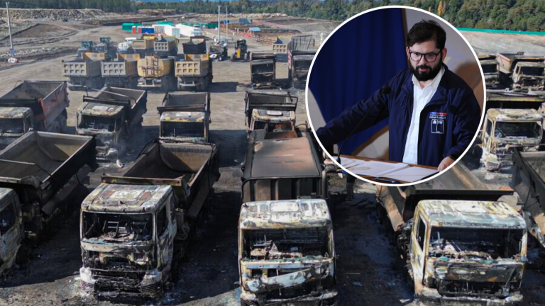 Pdte. Boric condenó atentado a central Rucalhue: “Perseguiremos y encontraremos a los responsables”