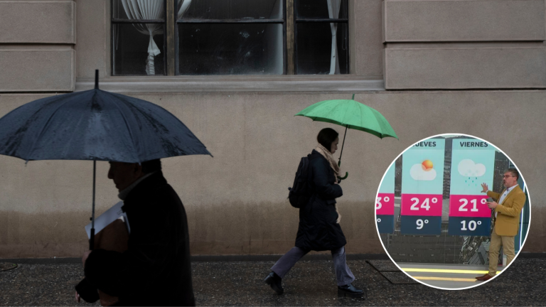 Alerta por lluvias: Eduardo Sáez pronostica llegada de sistema frontal para este viernes en Santiago