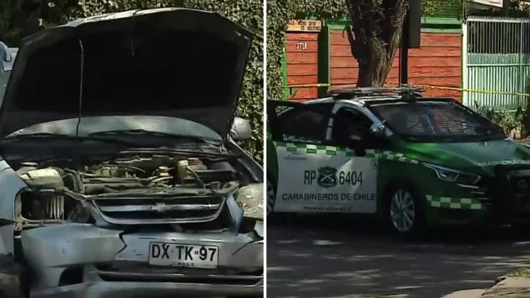 Dos carabineros resultaron heridos tras persecución en Renca: Hay dos detenidos