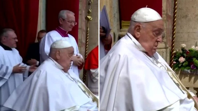 VIDEO | Así fue la ÚLTIMA aparición del Papa Francisco a un día de su muerte