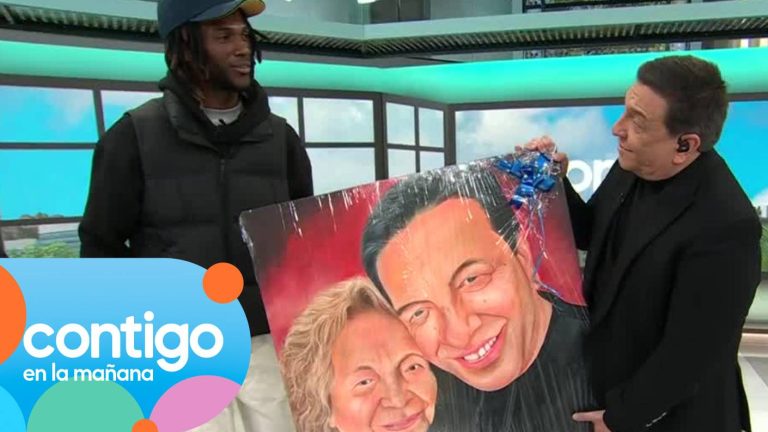 Al borde de las lágrimas: JC se emocionó al recibir inesperado regalo de seguidor en Contigo en la Mañana