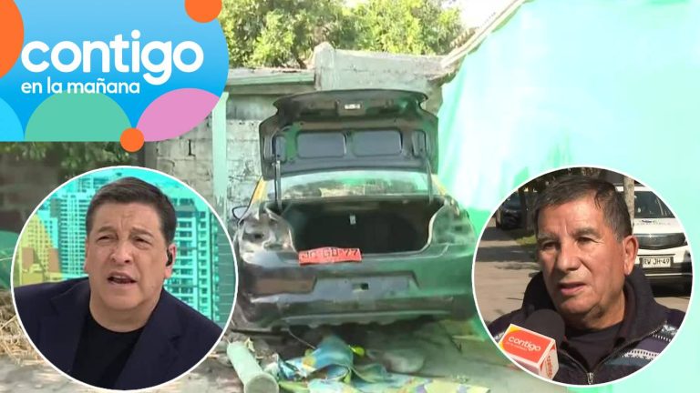 Conmovedor relato de taxista con auto desmantelado generó indignación en Contigo en la Mañana: “Desgraciados”