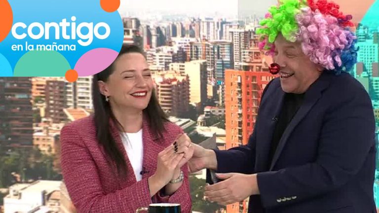 ¡De no creer! JC Rodríguez sacó carcajadas en Contigo en la Mañana tras presentar al hilarante payaso Julín