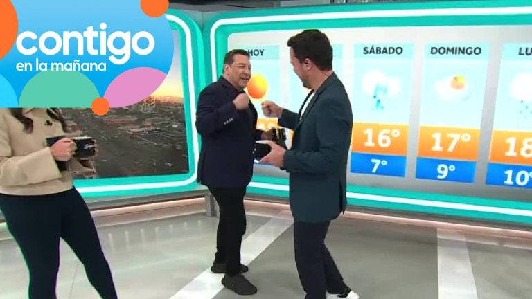 ¿Quién tiene mejor físico? JC Rodríguez y Eduardo de la Iglesia se enfrentaron EN VIVO en Contigo en la Mañana