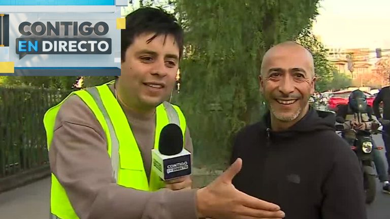 “Tengo fe todavía”: Pasajero de taxi fiscalizado se tomó con humor retraso a importante charla y sacó risas