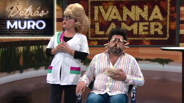 ¡Con perros de ropa! Ivanna Lamer puso a prueba tratamiento para bajar de peso en Detrás del Muro