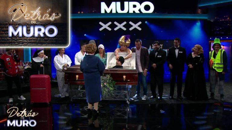 ¡Ni Julián pudo evitar llorar! Revisa el imperdible e hilarante funeral en Detrás Del Muro