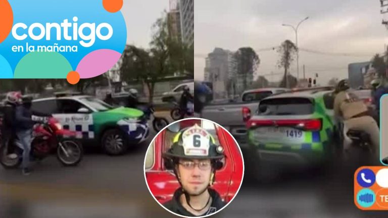 “Llegó agresivo”: Testigo relató en Contigo en la Mañana momento previo al disparo de guardia que mató a motorista