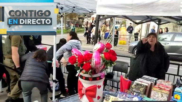 “Nos han empujado”: Equipo de Contigo en Directo fue amedrentado por vendedores ambulantes en medio de operativo