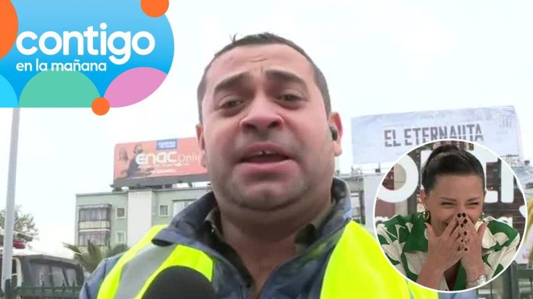 Tomás Cancino imitó a Don Francisco y provocó ataque de risa de Andrea Arístegui en Contigo en la Mañana