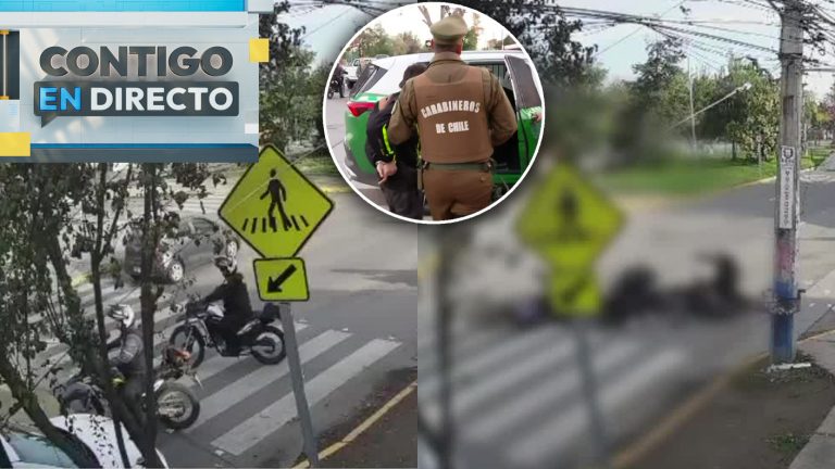 Motorista atropelló a dos inspectores municipales para evitar fiscalización en Maipú