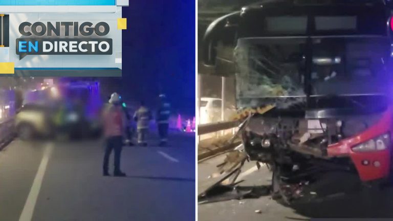 Investigan posible vuelco en fatal accidente en Algarrobo que dejó cinco fallecidos: “El bus pasó por...”